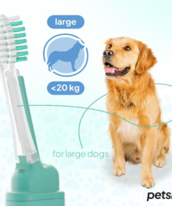 petsie dog toothbrush (size l 20+kg)