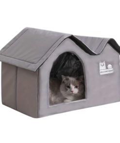 cat dog bed house for all season comfort shelter