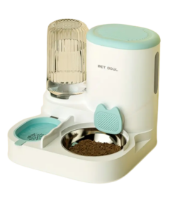 automatic cat feeder & water dispenser (2 in 1)