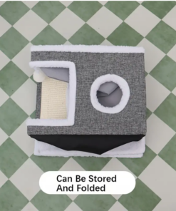 double layer cat bed cave sofa