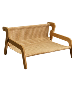 cat scratcher hammock linen lounge chair